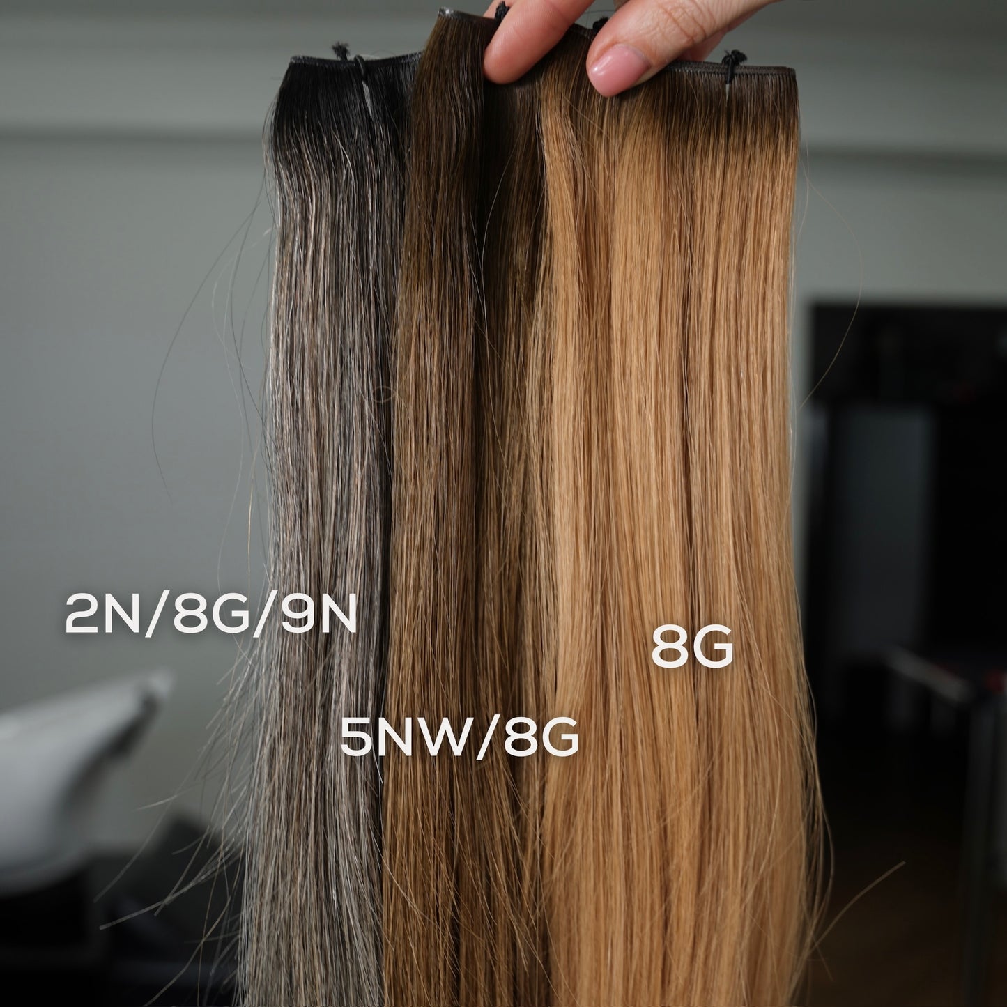Teen Flat Weft - 2N/8G/9N (2N Root) - Maria