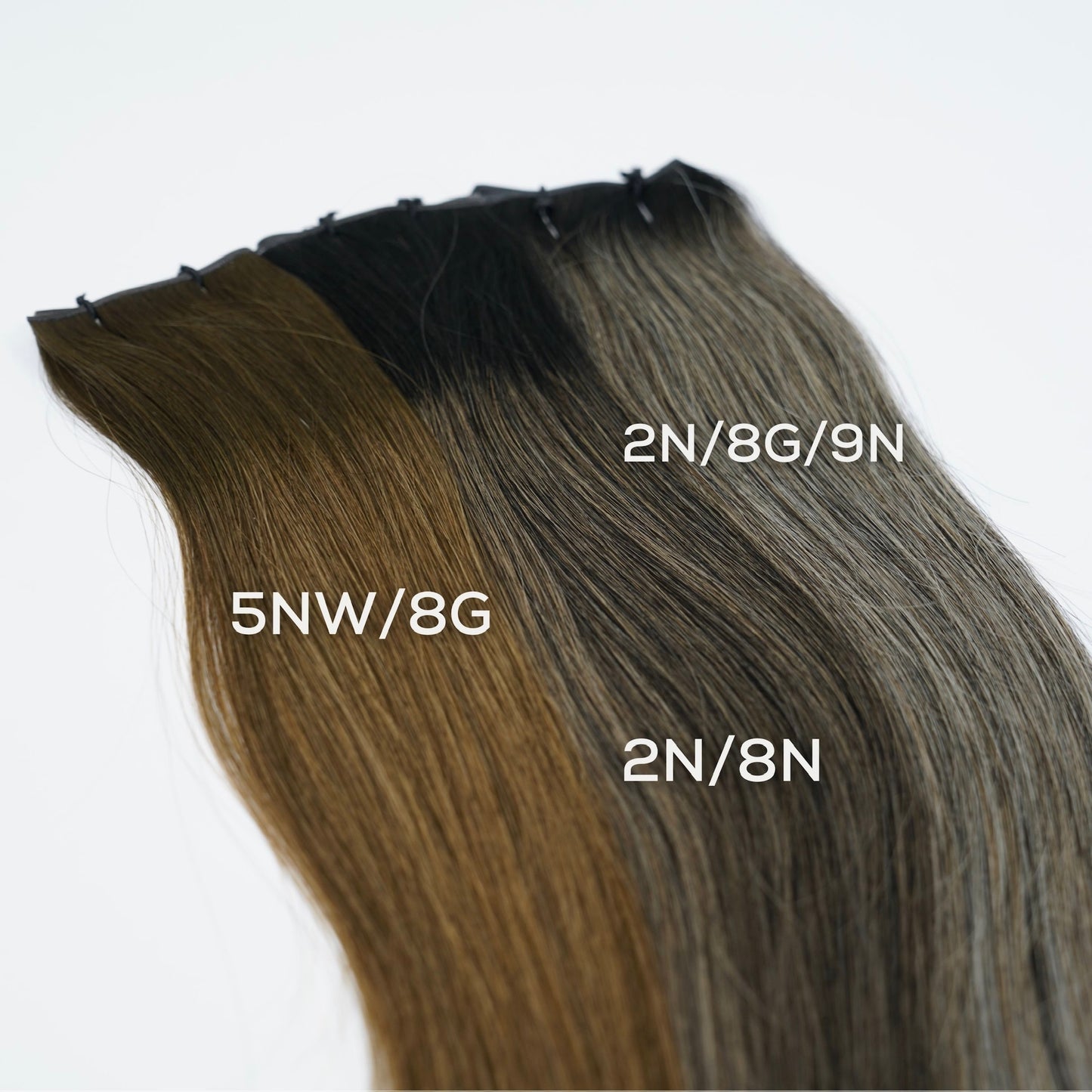 Teen Flat Weft - 5NW/8G (5N Root) - Britney