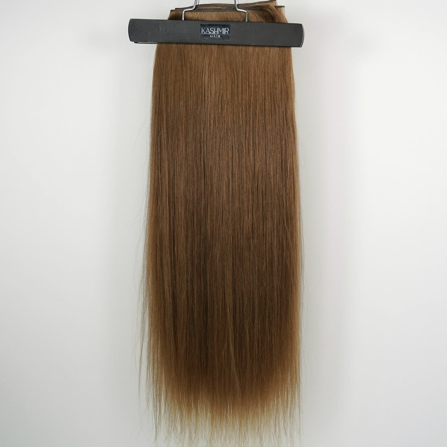 Kashmir Flat Weft - 24” Light Brown Straight - 2 Wefts