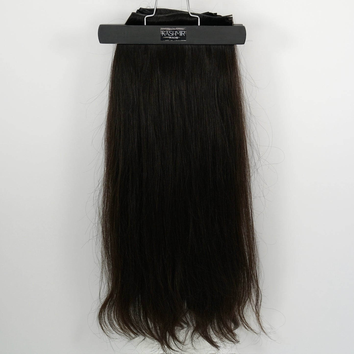 Kashmir Flat Weft - 22” Medium Brown Straight - 2 Wefts