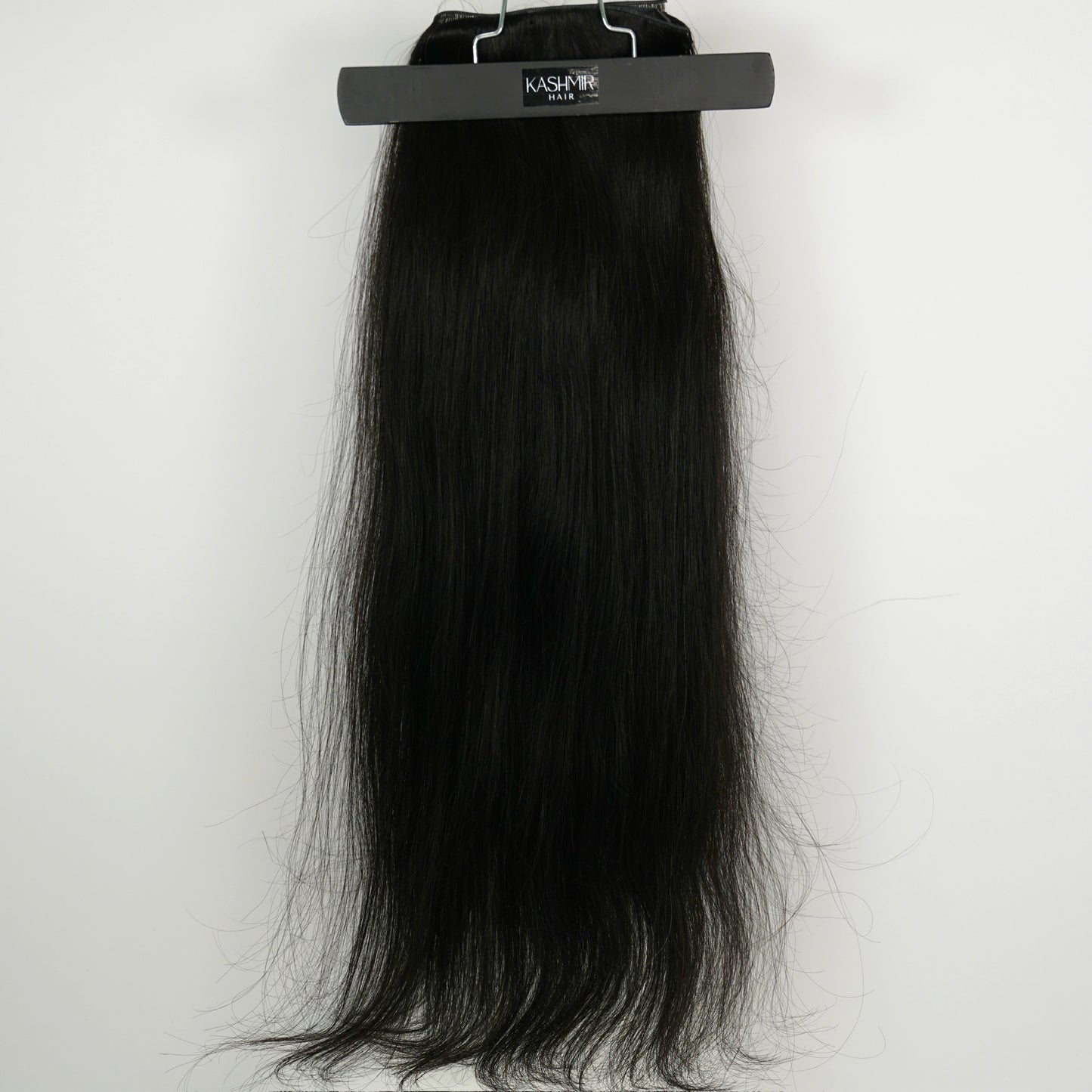 Kashmir Flat Weft - 22” Dark Brown Straight - 2 Wefts