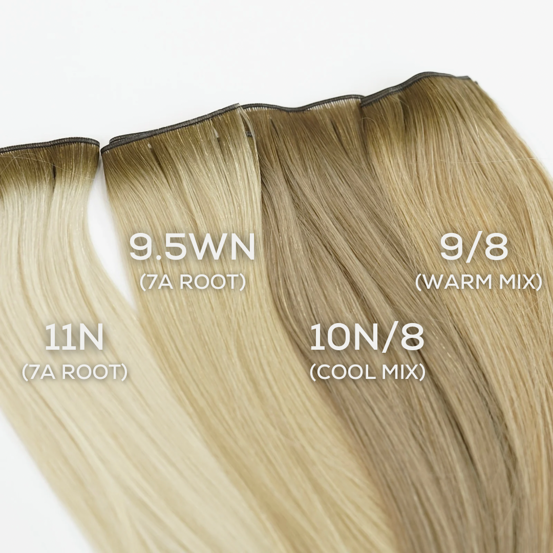 Teen Flat Weft - 9.5WN (7A Root) - Victoria