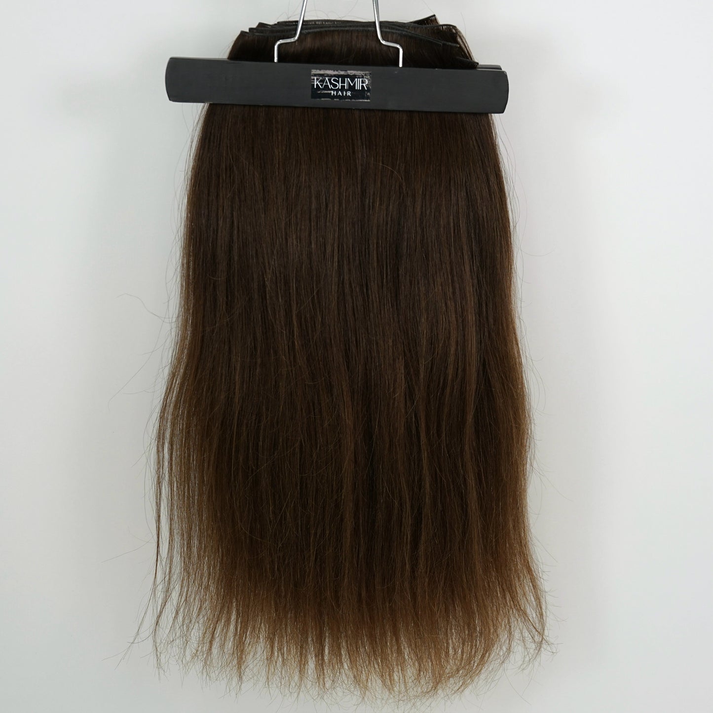 Kashmir Flat Weft - 18” Medium Brown Straight - 2 Wefts