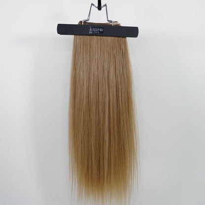 Kashmir Flat Weft - 20" Light Brown Straight - 2 Wefts