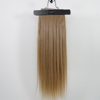 Kashmir Flat Weft - 24" Light Brown Straight - 3 Wefts