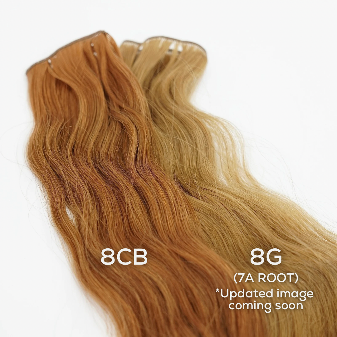 Teen Flat Weft - 8G (7A Root) - Sophia