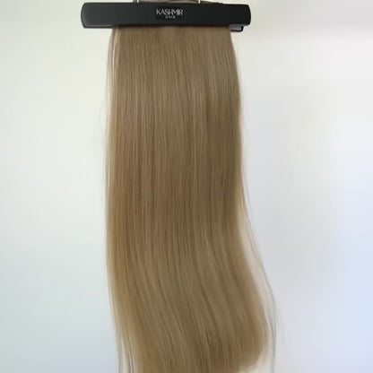 Kashmir Flat Weft - 24" Light Brown Straight - 3 Wefts