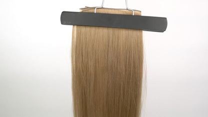 Kashmir Flat Weft - 20” Light Brown Straight - 3 Wefts