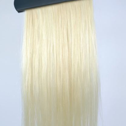 Kashmir Flat Weft - 20” Light Brown Straight  - 1 Weft